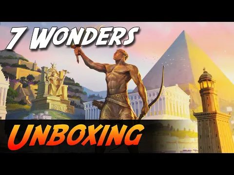 7 Wonders (Second Edition) - Brettspiel Unboxing (Repos Production)