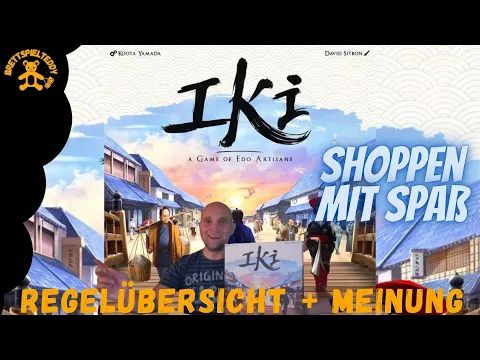 Iki - Spiel - Brettspiel Teddy - Regeln und Ersteindruck - Board Games