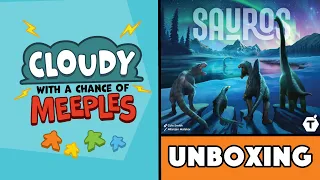 Sauros Unboxing - Cloudy with a Chance of Meeples