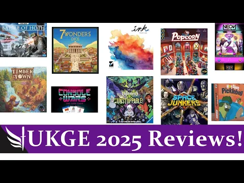 UK Games Expo 2025 Board Game Reviews
