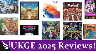 UK Games Expo 2025 Board Game Reviews