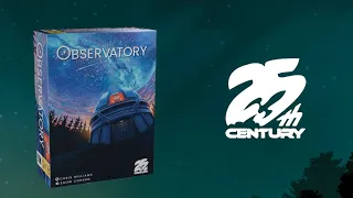 Observatory - Constellation Mapping Roll & Write Board Game by 25th Century Games
