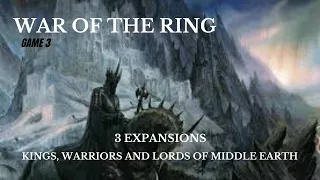 War of the Ring - 3 Expansions (Game 3)