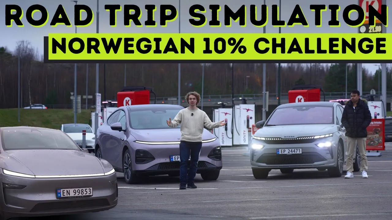 New Nordic 10% Challenge! Tesla Model Y vs XPENG G6 vs Skoda Enyaq Coupe RS