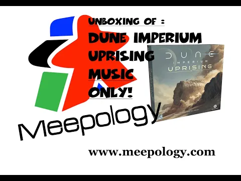 Unboxing: DUNE Imperium Uprising - no commentary -Music only!