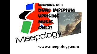 Unboxing: DUNE Imperium Uprising - no commentary -Music only!