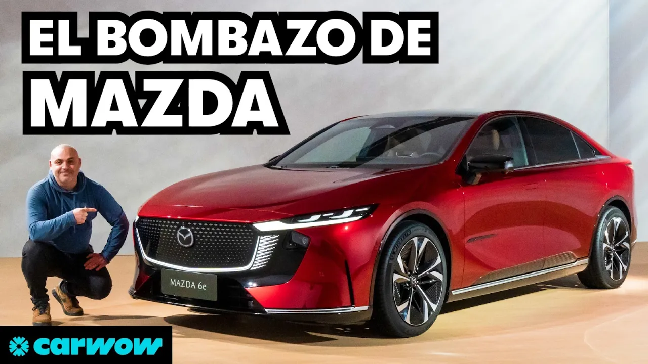 MAZDA6e: EL PUÑETAZO SOBRE LA MESA DE MAZDA VIENE DE CHINA EN 2025 CON ¿VERSIÓN REX? (Hola Tesla M3)