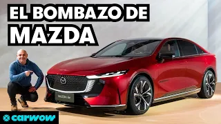 MAZDA6e: EL PUÑETAZO SOBRE LA MESA DE MAZDA VIENE DE CHINA EN 2025 CON ¿VERSIÓN REX? (Hola Tesla M3)