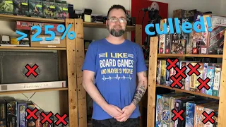 Josh Yaks about why he is unhauling these 30+ GREAT board games (more than 25% of his collection!)
