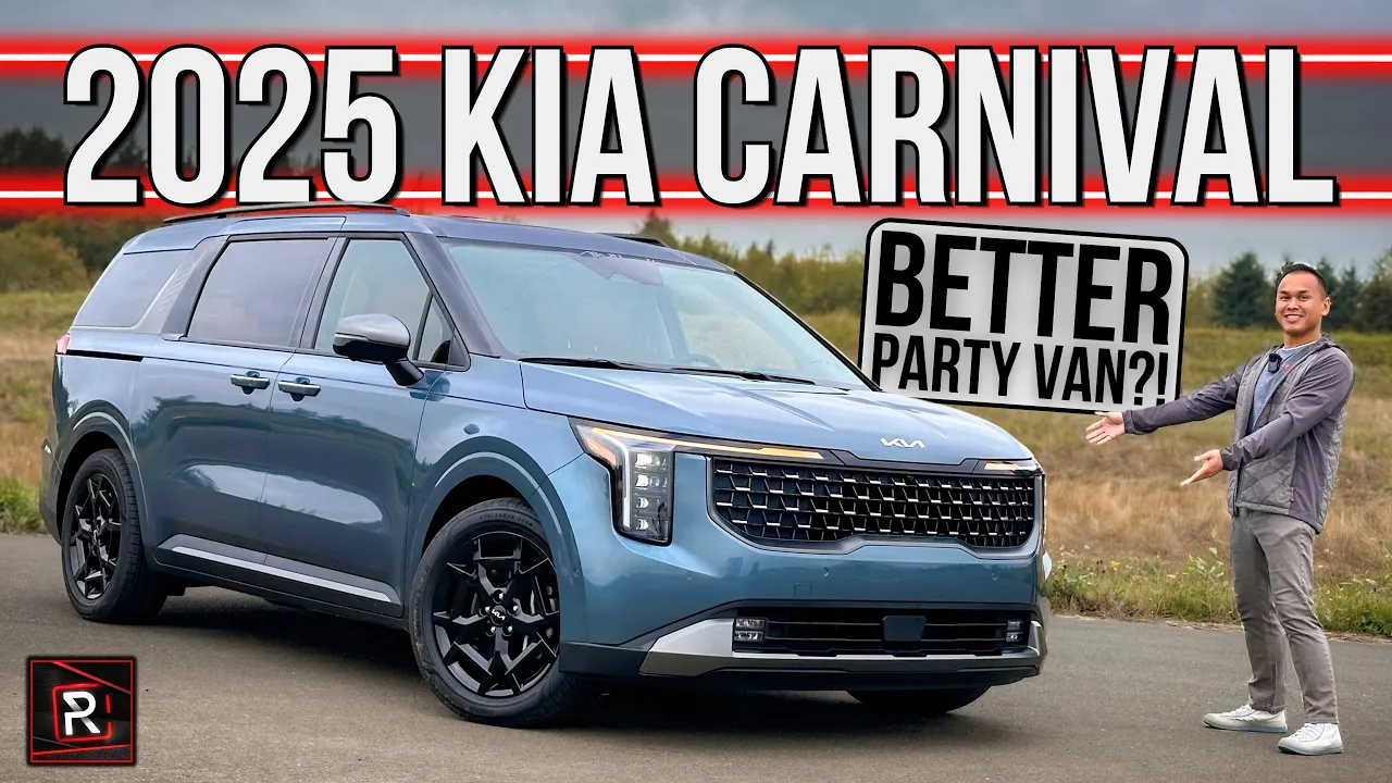 The 2025 Kia Carnival SX-Prestige Is An Even Better Party Van For Tech Savvy Families