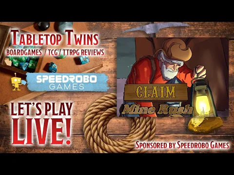 [TABLETOP TWINS] Reviewing Speedrobo Games' Claim Mine Rush (Yuki & Yuna | Twin Vtubers)