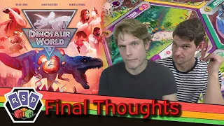 Dinosaur World Final Thoughts (910th best game ever?)
