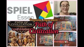 Path of Civilization - Essen 23 - Première impression