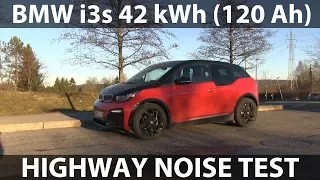 BMW i3 42 kWh (120 Ah) noise test