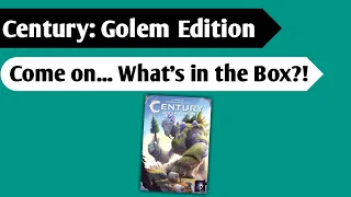 My Precious: An Unboxing of Century Golem Edition