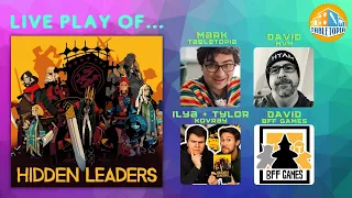 Playing Hidden Leaders w/ @ManVsMeeple + Kovray Studios