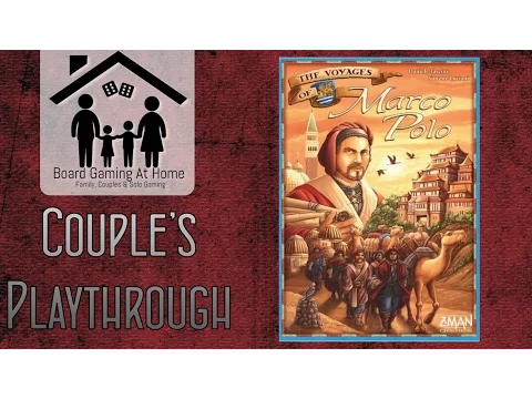 The Voyages of Marco Polo 2 Player Playthrough (Board Game Gameplay Overview, Runthrough & Review)
