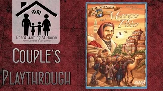 The Voyages of Marco Polo 2 Player Playthrough (Board Game Gameplay Overview, Runthrough & Review)