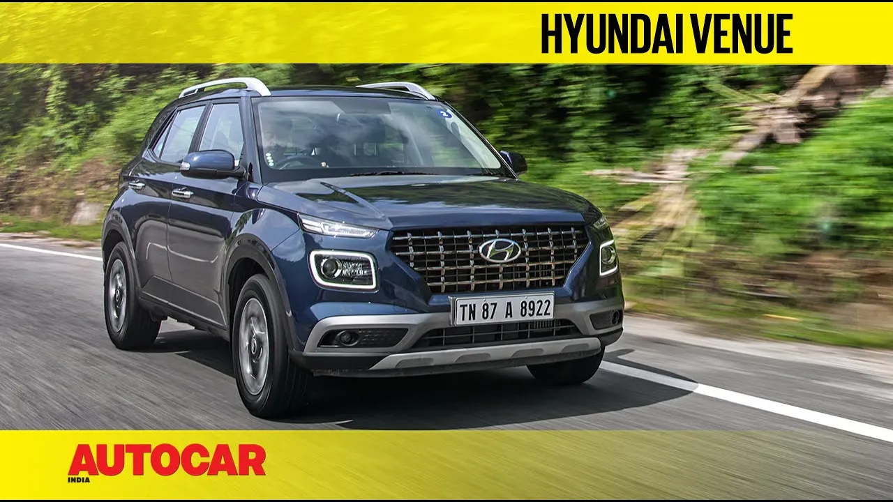 Hyundai Venue 1.0 Turbo-Petrol MT & Blue Link | First Drive Review | Autocar India