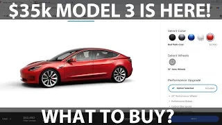 $35k Model 3 is here
