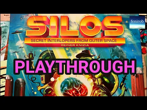 Silos Board Game | Playthrough (2 Players)