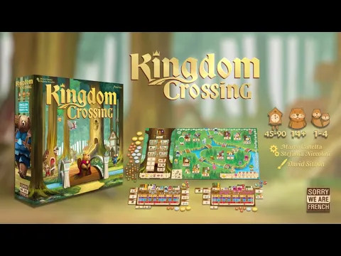 Kingdom Crossing - A Cute Eurogame !