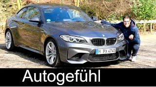 BMW M2 Coupé FULL REVIEW test driven 2-Series 2er 370 hp with Autobahn Performance - Autogefühl