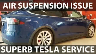Model X issue with air suspension