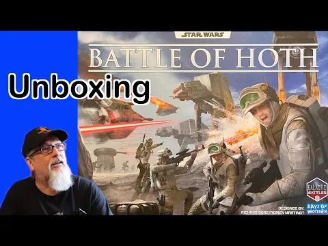 Star Wars Battle of Hoth Unboxing | Days of Wonder | Richard Borg & Adrien Martinot | Board Game