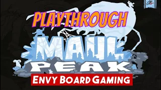 Maul Peak Playthrough (Card Cameras used)