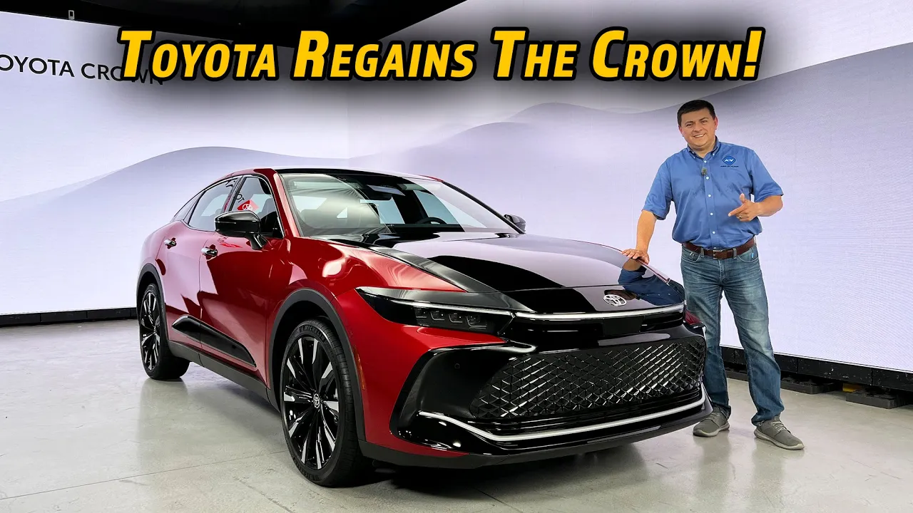 The New 2023 Crown Is The Avalon's Replacement! Sort of.  | 2023 Toyota Crown First Look