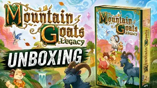 Mountain Goats Legacy Kickstarter Edition Unboxing | Jake Reacts