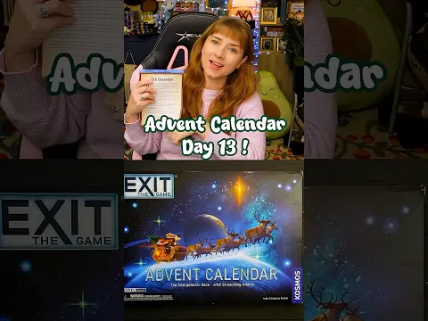 Day 13 of the EXIT Advent Calendar! #boardgames