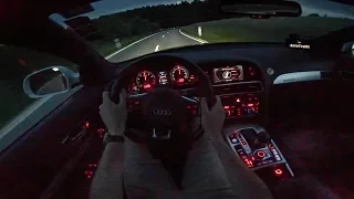 811HP Audi RS6 MTM C6 5.0 V10 BiTurbo | NIGHT DRIVE POV by AutoTopNL