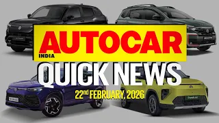 Tata Punch EV facelift, Nissan Gravite and VW Tayron launched and more | News | Autocar India