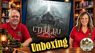 Cthulhu: Death May Die Season 4 Unboxing | More Madness & Monsters!
