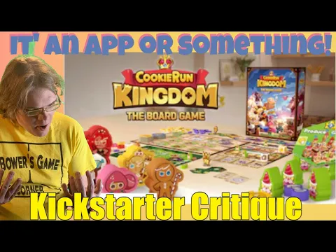 Cookie Run: Kingdom The Board Game - Kickstarter Critique Review