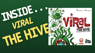 Inside…Viral board game - The Hive (Super Vírus) (4K 60fps)