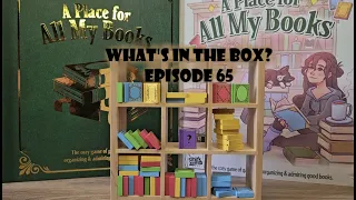 What's In the box? Ep65 A Place For All My Books Unboxing kickstarter Deluxe version