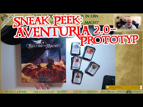 SNEAK PEEK - Der AVENTURIA 2.0 "Kelche der Macht"-Prototyp!