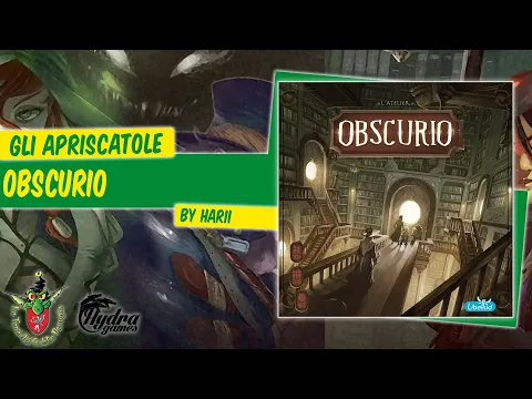 Obscurio unboxing [Gli Apriscatole]