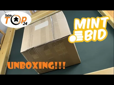 Mint Bid Unboxing - Tabletop24