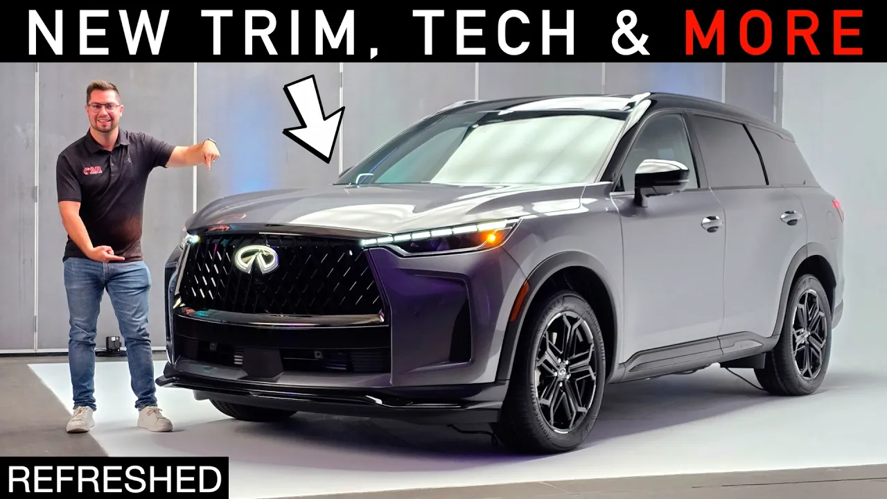 2026 Infiniti QX60 -- The #1 Infiniti Gets a BIG DOSE of QX80 for 2026! (New Tech & More)