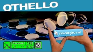 La vidéorègle du jeu " Othello " (ou Reversi) par Yahndrev (#128a)