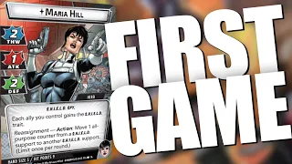 Marvel Champions: Maria Hill First Game and Impressions