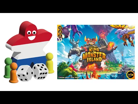 The Game Reporter playing a solo game of King of Monster Island