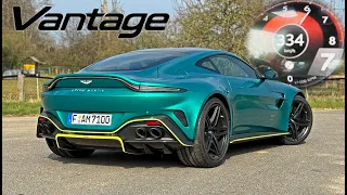 2025 Aston Martin Vantage // 334KM/H REVIEW on AUTOBAHN