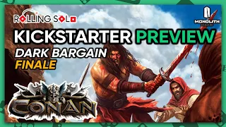 Conan: The Board Game | Kickstarter Preview | Solo Playthrough | Dark Bargain | Finale