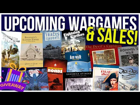 Upcoming Wargames + Giveway | February 2024 | New Releases | Board Games