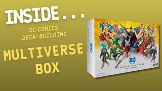 Inside…DC Comics Deckbuilding Game: Multiverse Box  (4K60fps)